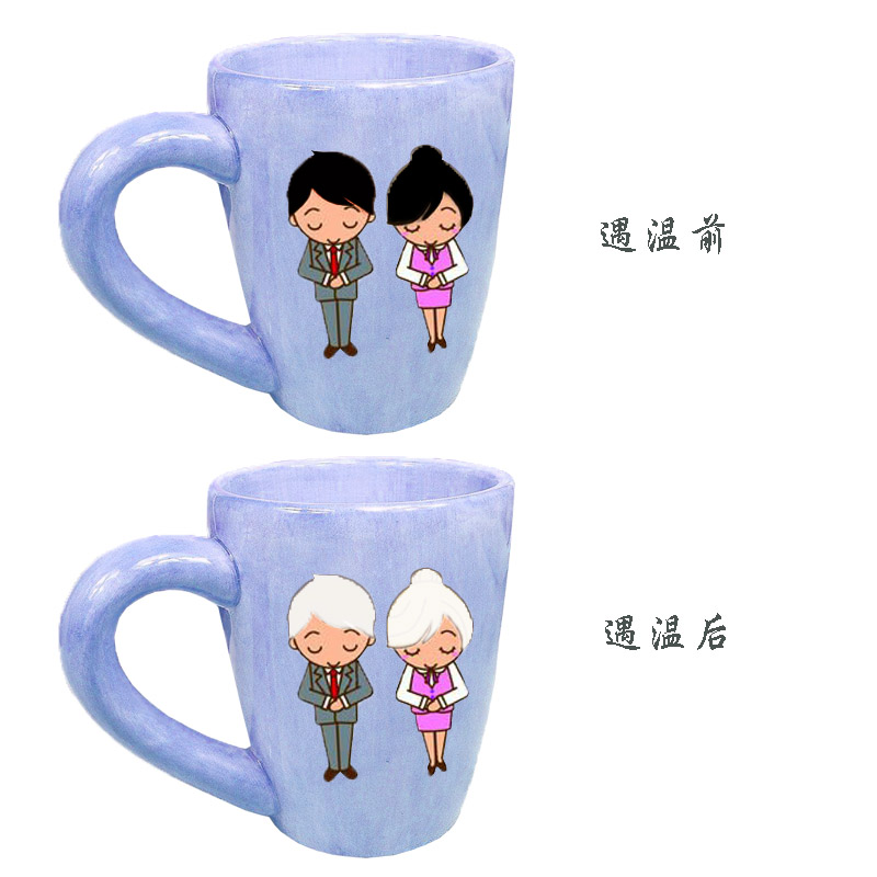 貼在杯子上的不干膠 貼在杯子上的不干膠