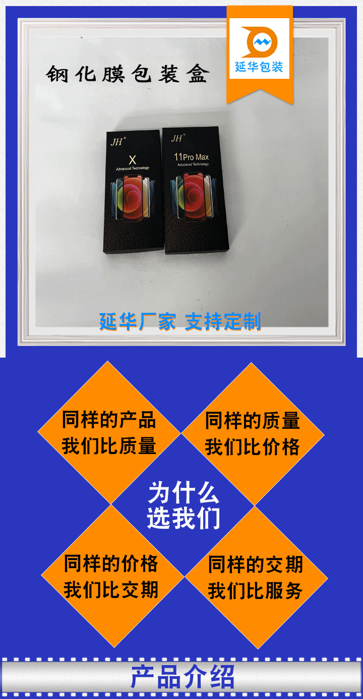 鋼化膜包裝盒 鋼化膜包裝盒